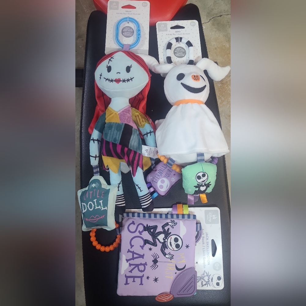 Nightmare Before Christmas Plush Disney Baby Toy(s) All 3 For $25